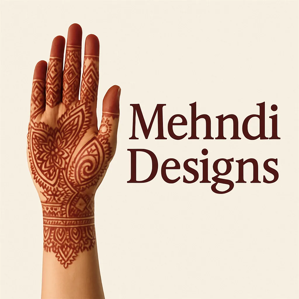 mehndi design artist