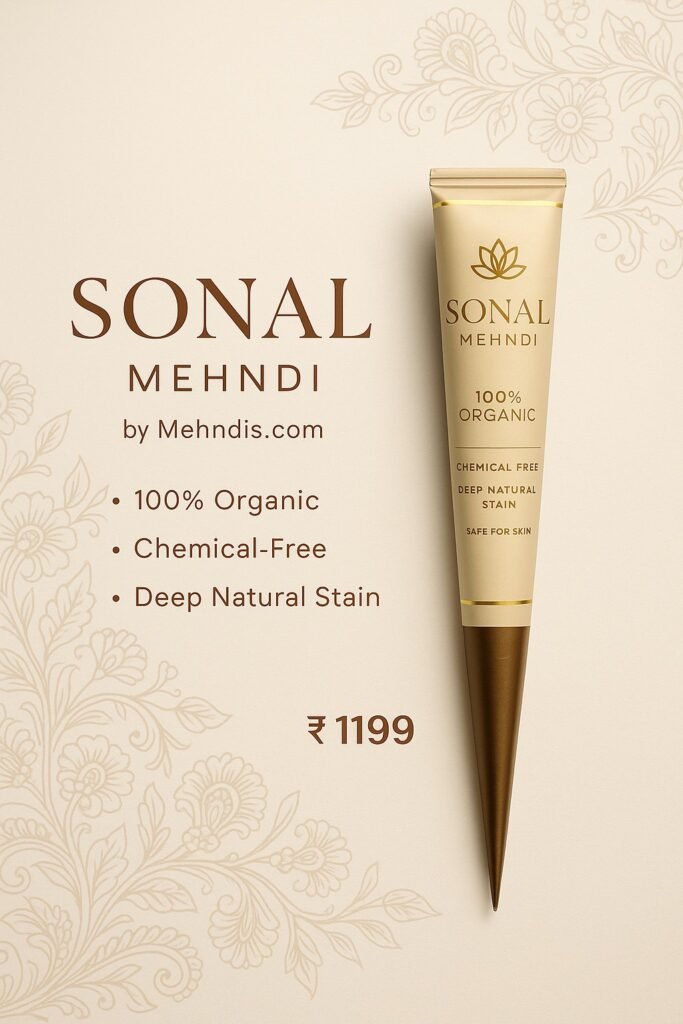 Best Mehndi Artist Near You – Book Top Bridal & Festival Henna Artists | BestMehndiArtist.com 3 Sonal mehndi cones from mehndis.com